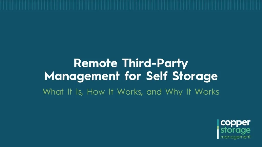 3rd party self storage management